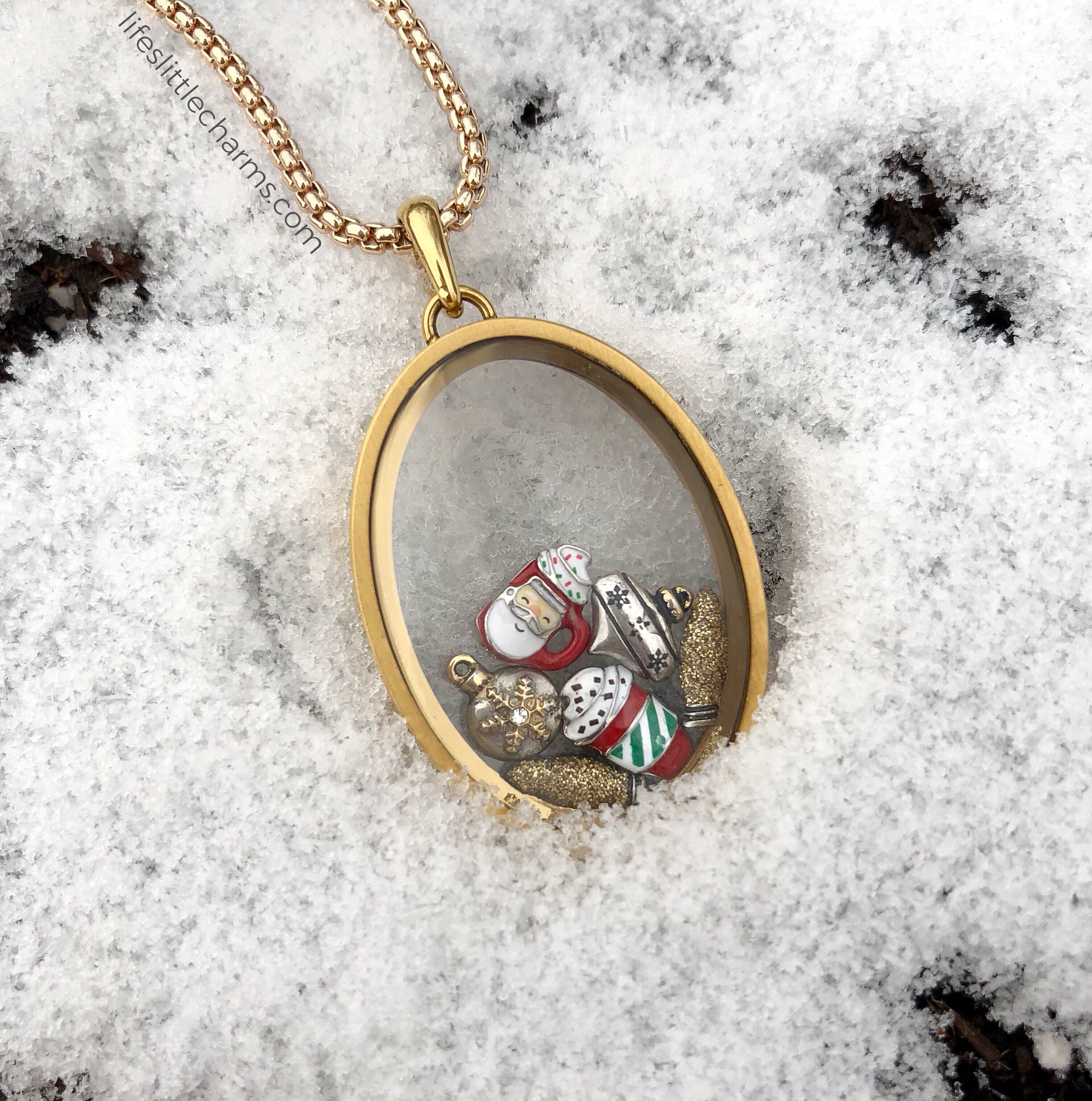 Origami Owl Christmas Locket