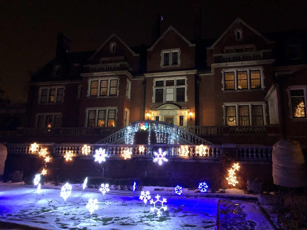 Glensheen Mansion's Tacky Christmas Display.