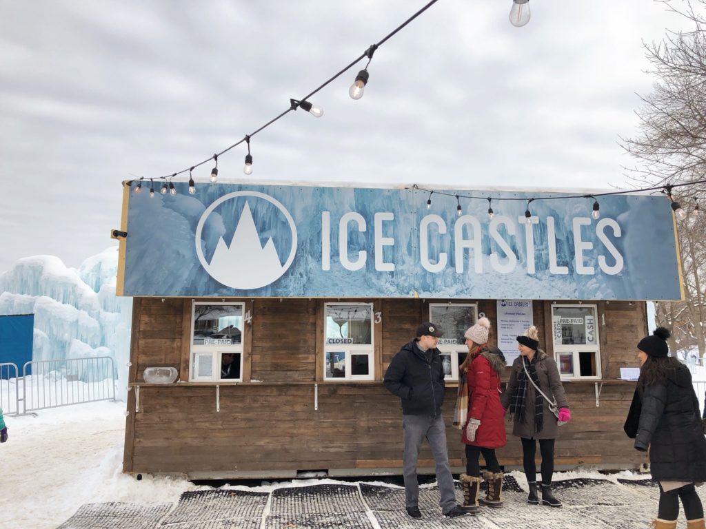 Ice Castle Ticket Booth