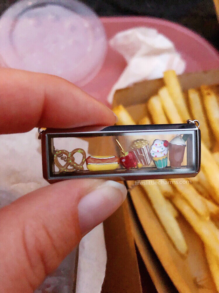 Origami Owl Disneyland Foods Locket