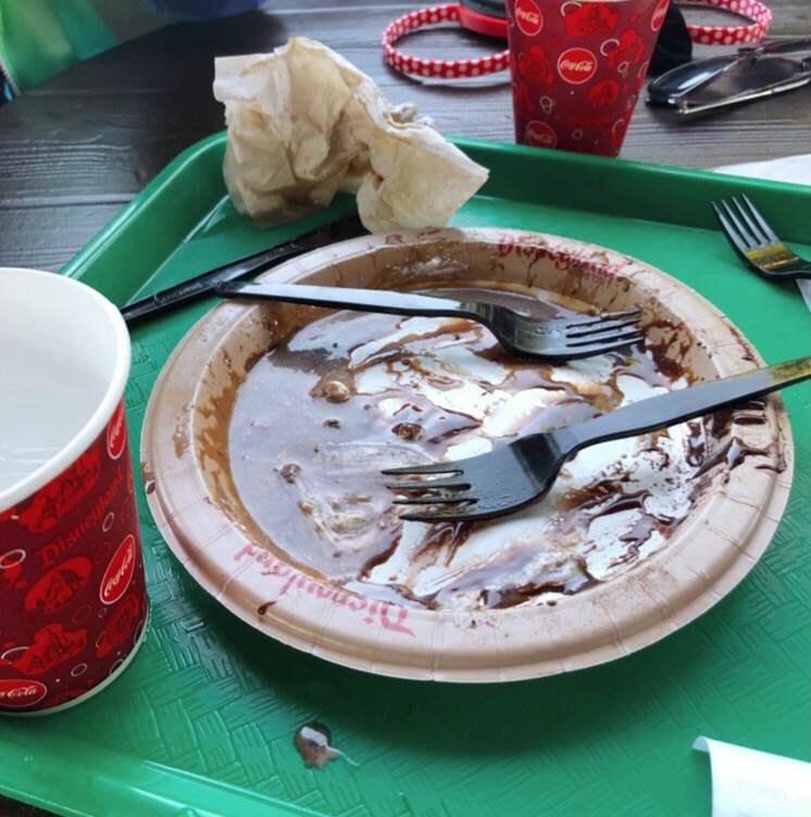 Hungry Bear Funnel Cake After