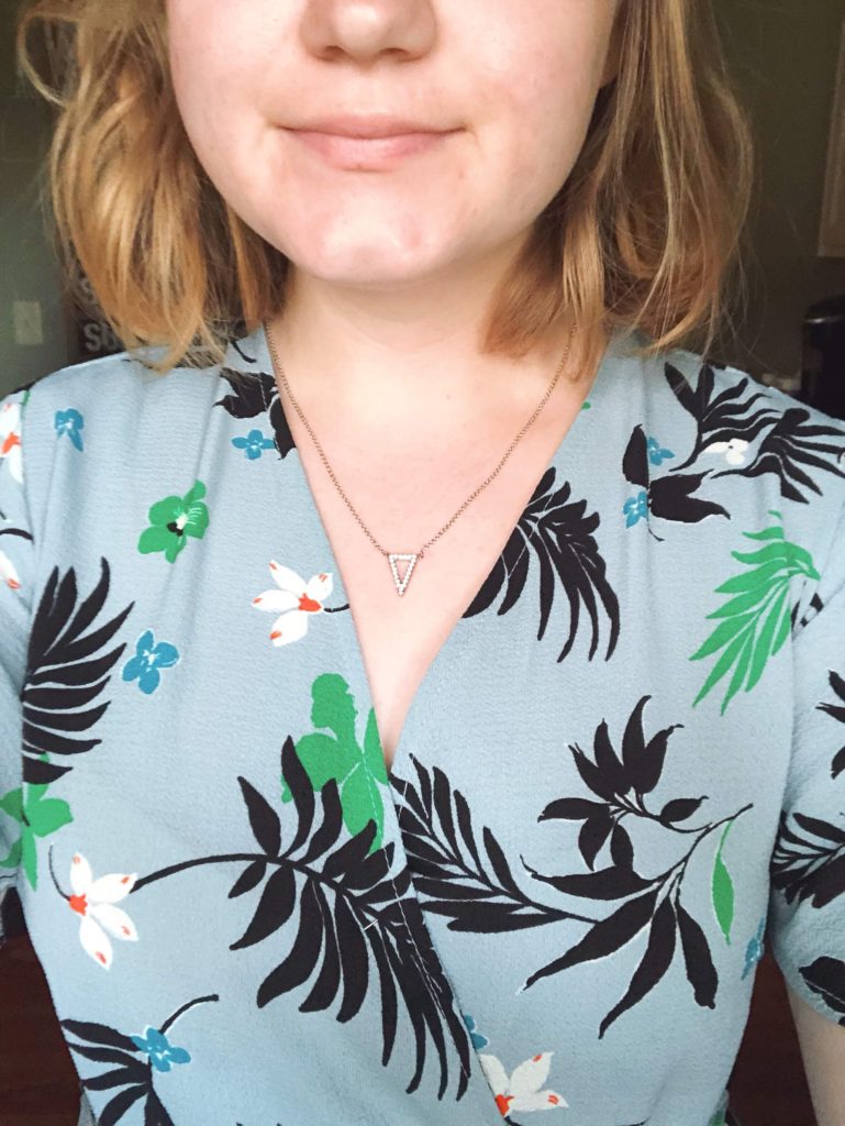 Hannah wearing Limitless Empowerment Necklace